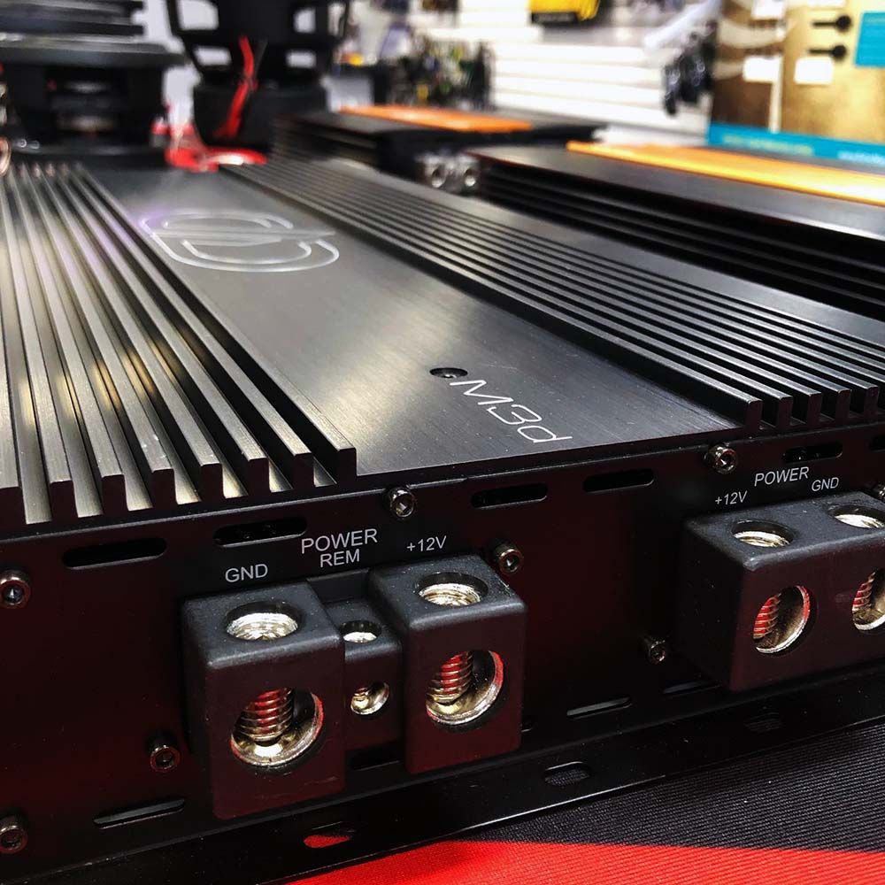 photo of DD product in store - amps - Xtreme Autosound