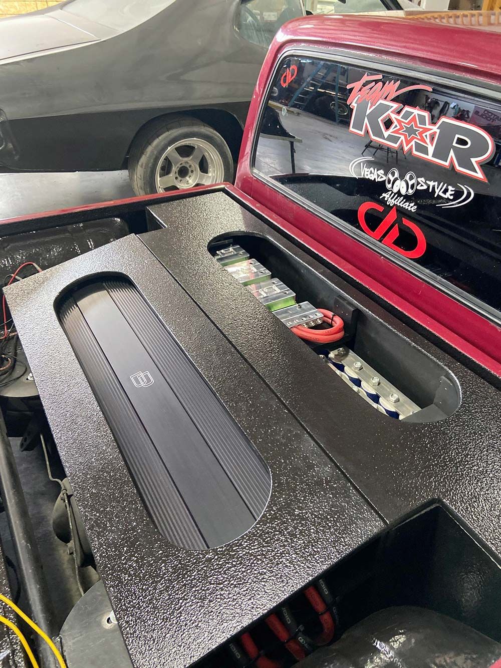 Photo of Konnected Auto Restylin custom amplifier install