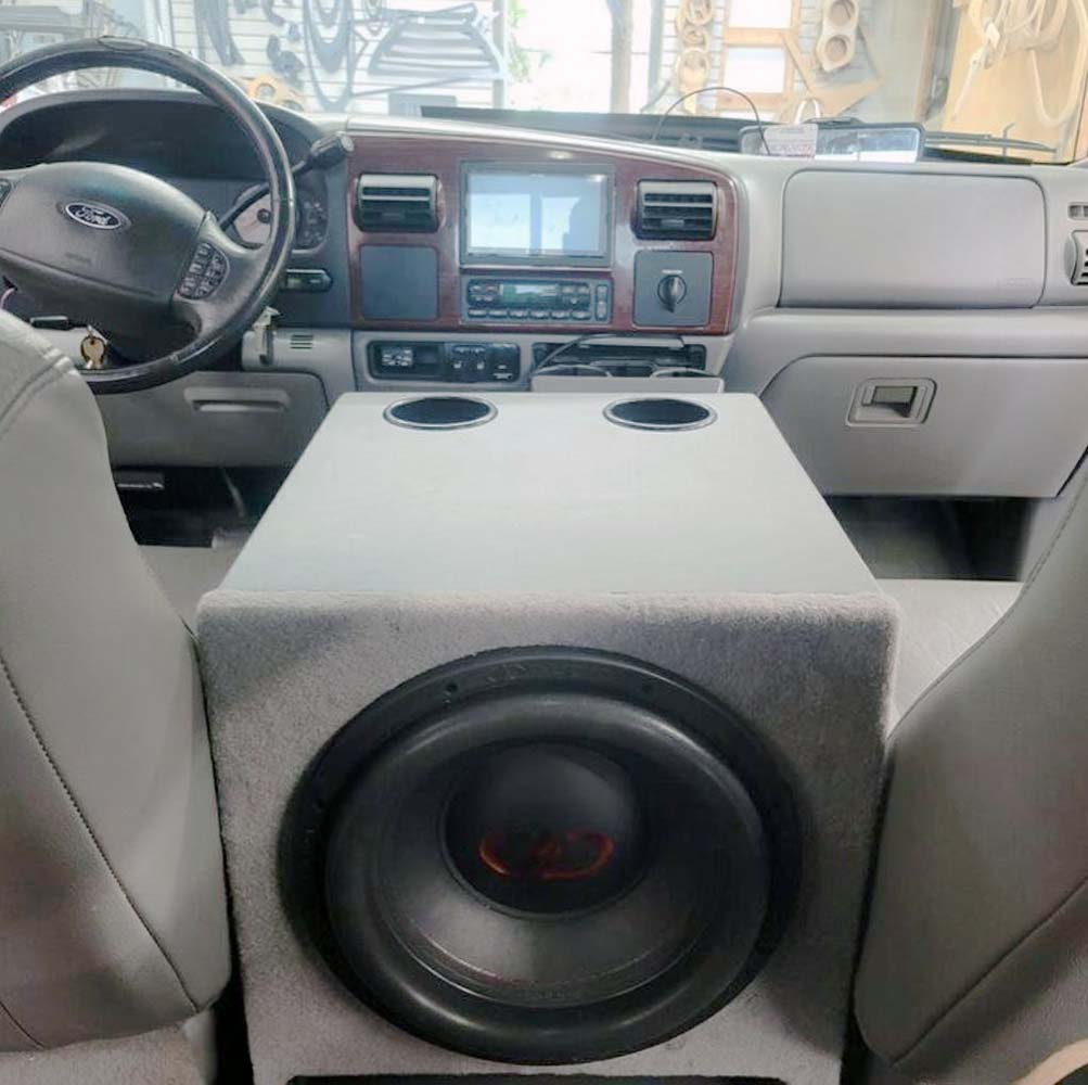 Photo of custom enclosure by Xtreme Autosound