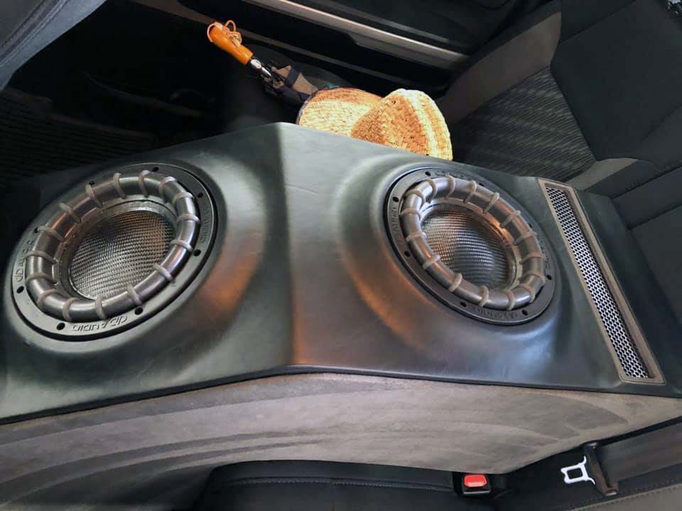 Photo of custom enclosure by Xtreme Autosound