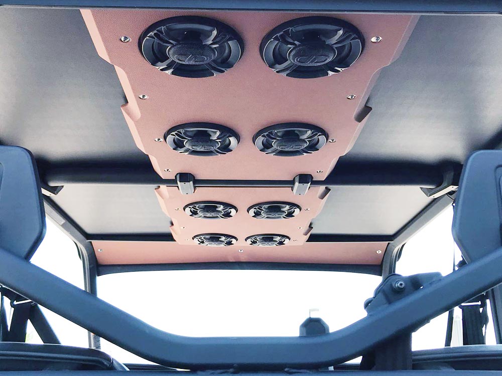 Photo of DD speakers installed by Pyramid Customs