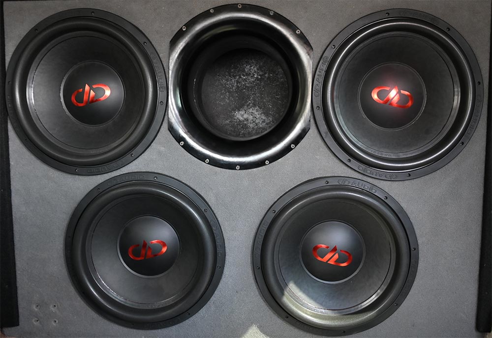 Photo of custom DD sub install from Onsite