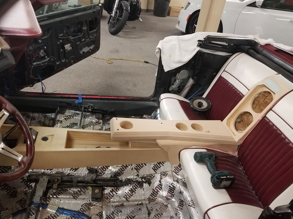 Photo of Livewire Customs install in 69 Mercury