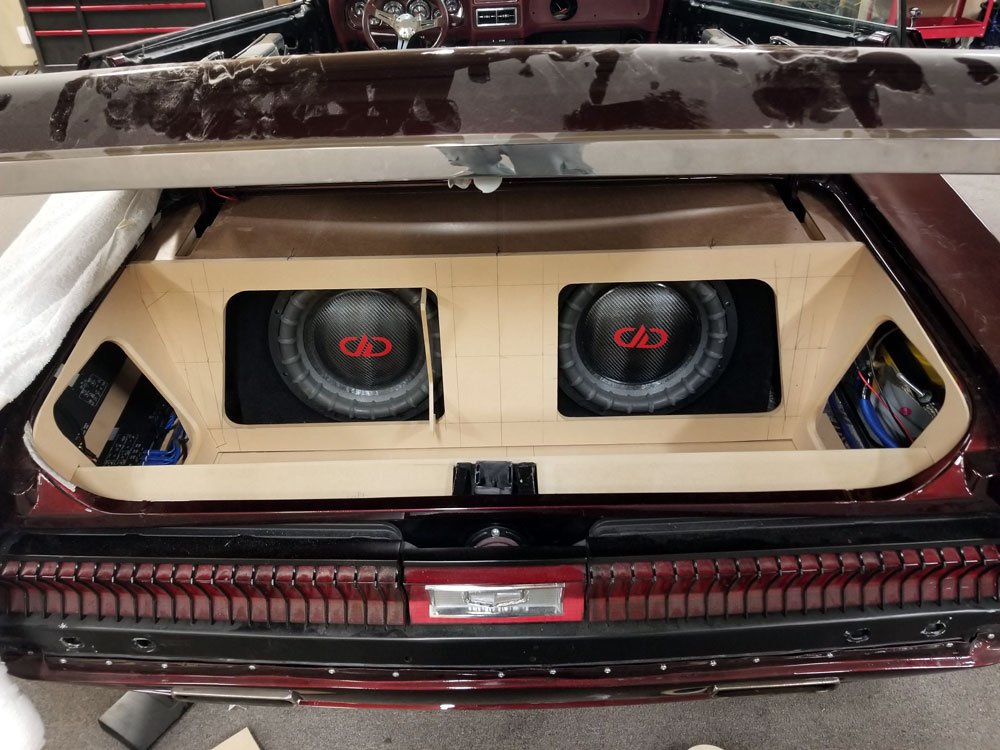 Photo of Livewire Customs install in 69 Mercury