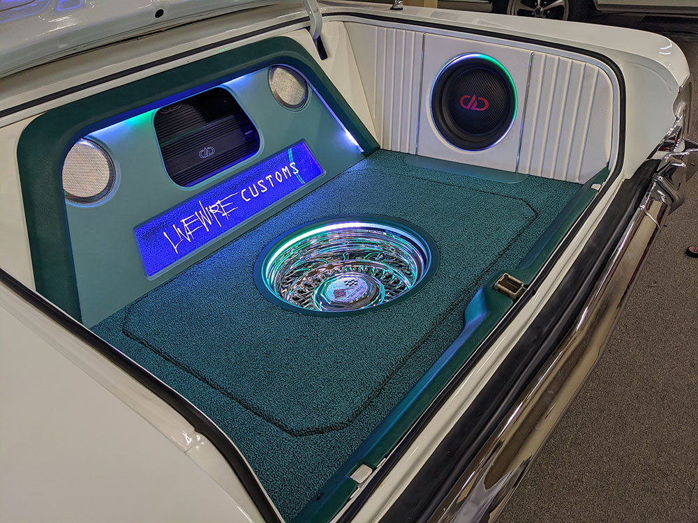 Photo of Livewire Customs install in 64 Impala