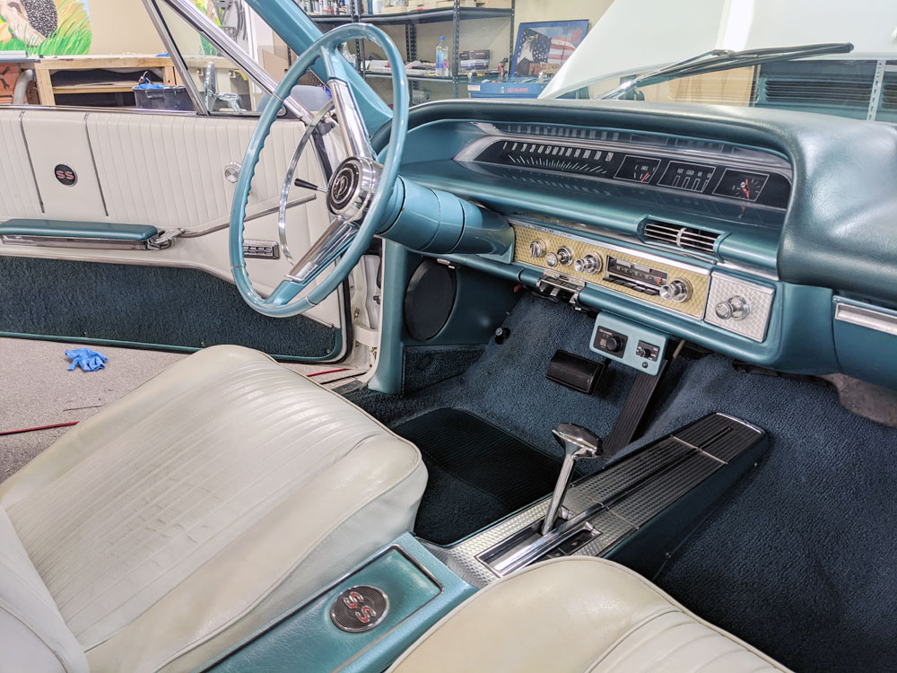 Photo of Livewire Customs install in 64 Impala