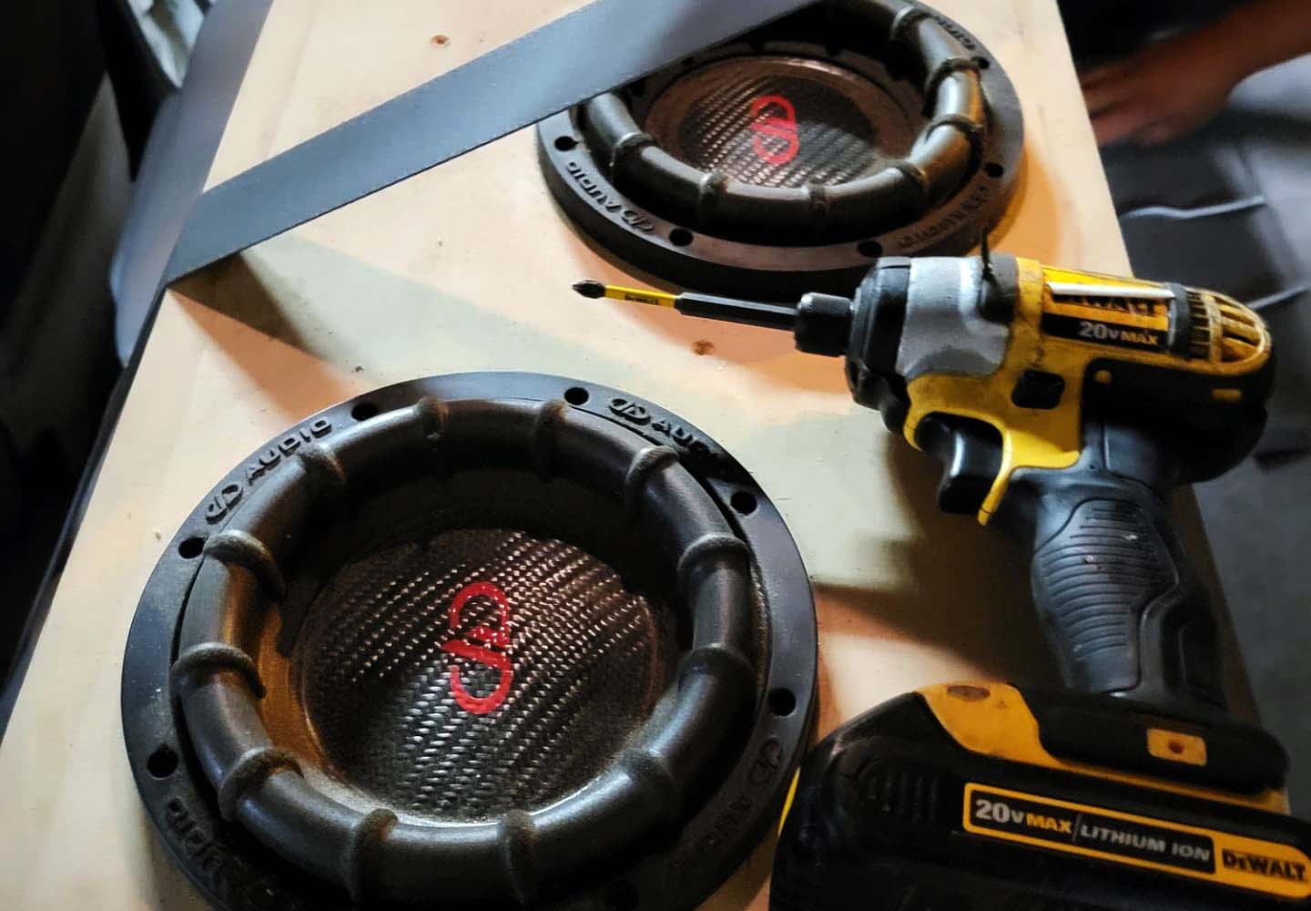 Photo of DD subs in custom enclosures by Westside